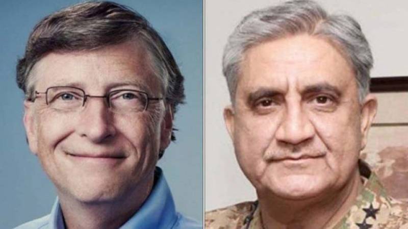 Bill Gates, COAS discuss Pakistan's COVID-19 response