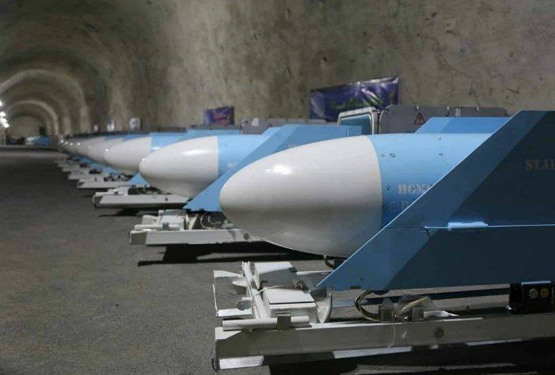 Iran unveil underground missile base near Persian Gulf coast 