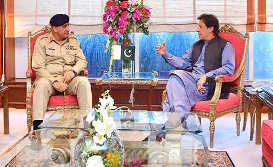 COAS Bajwa calls on PM Imran in Islamabad