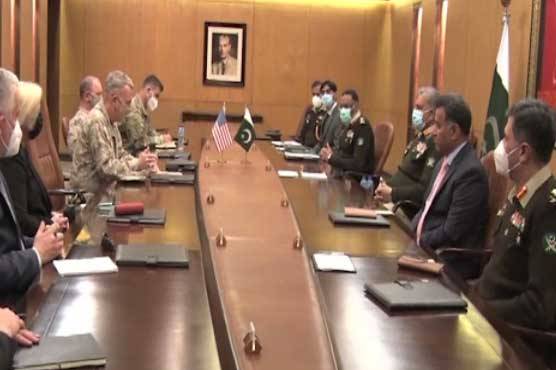 Incoming Commander US CENTCOM meets COAS General Bajwa