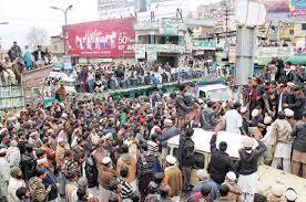 Blasphemy charges on inmate erupt protests in Abbottabad 