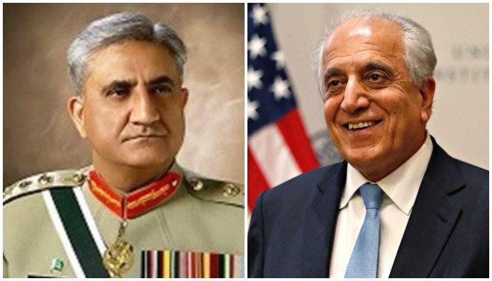 COAS Bajwa calls on US envoy Zalmay Khalilzad