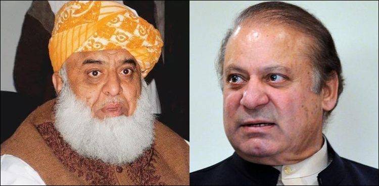 Nawaz Sharif, PDM chief discuss lawmakers resignations from Parliament