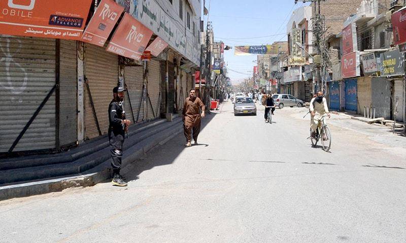 Admin imposes section 144 in Quetta for two weeks 