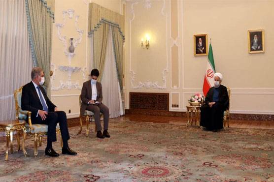 FM Qureshi calls on Iranian President in Tehran today 