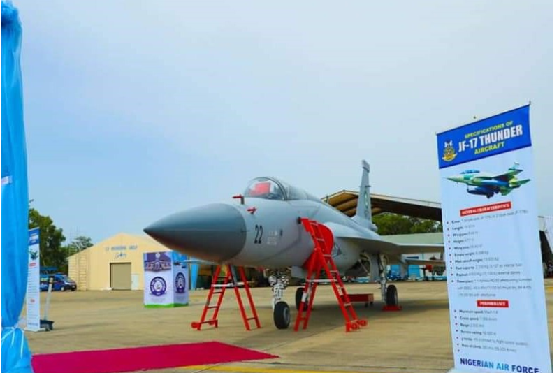 PAC Kamra hands over three JF-17 Thunder aircrafts to Nigerian Air Force 