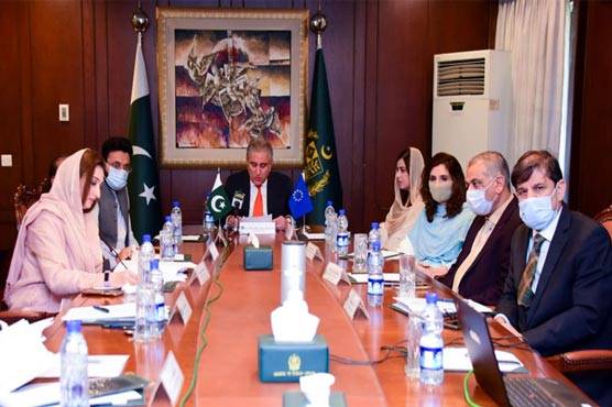 FM Qureshi pledges to further deepen partnership with EU