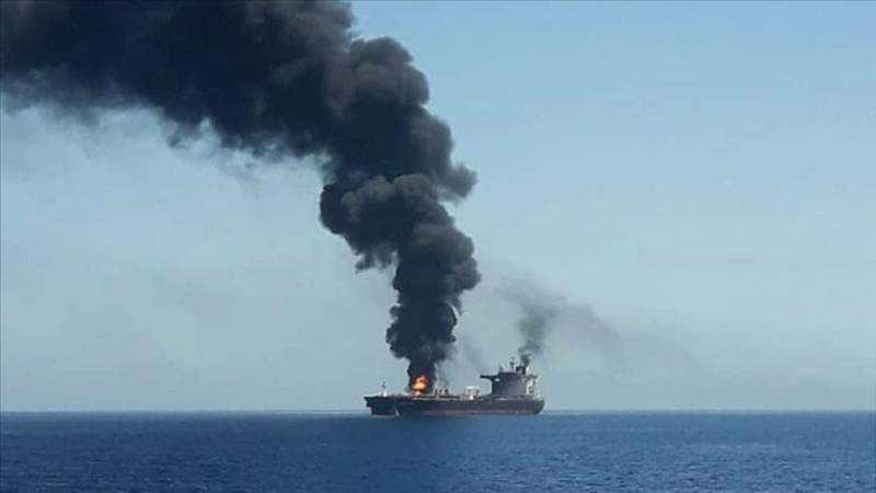 Iranian Navy ship that caught fire in Gulf of Oman has sunk: Media