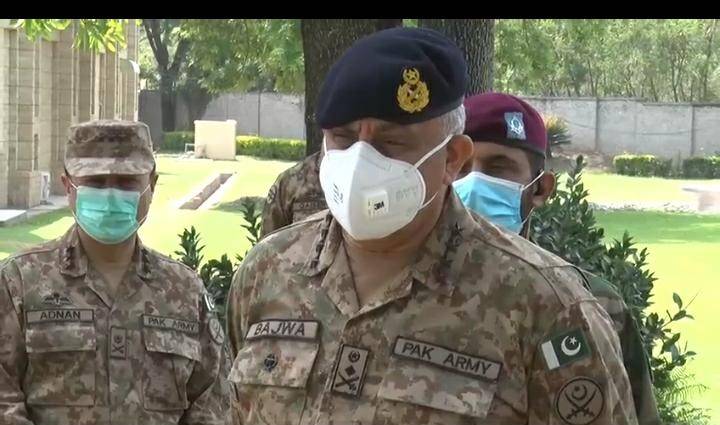 COAS visits Corps Headquarters Mangla