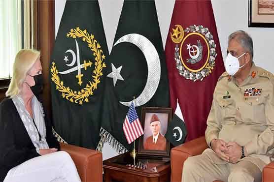 US Charge d'affaires Angela calls on COAS