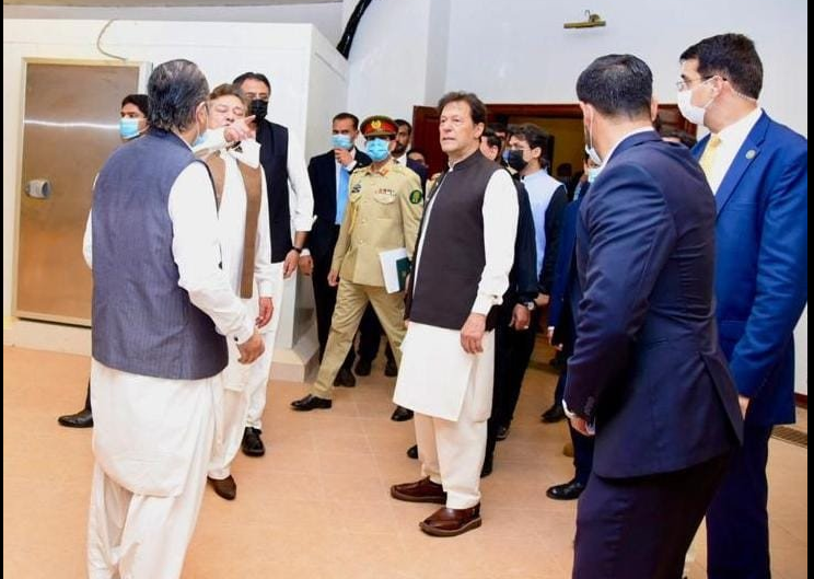 PM Imran Khan pays visit to Citizen Club in Islamabad