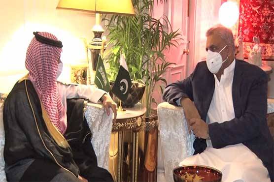 Army Chief, Saudi FM discuss regional security situation