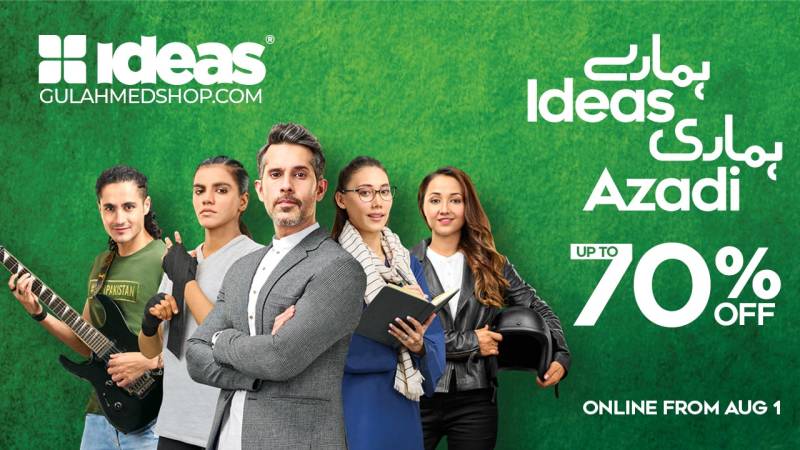 Shop till you drop at Ideas azadi online sale