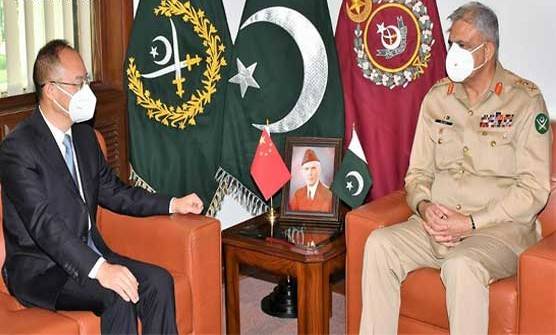 Chinese ambassador Nong Rong calls on COAS Bajwa