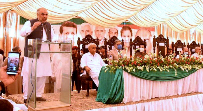 Provision of health, education facilities top priority: Asad Qaiser