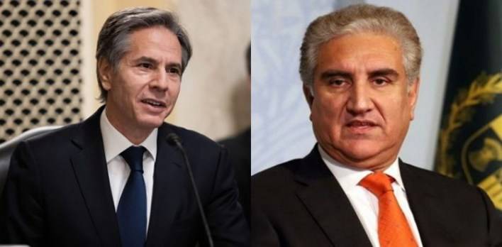 FM Qureshi, US Secretary of State discuss Afghan situation 