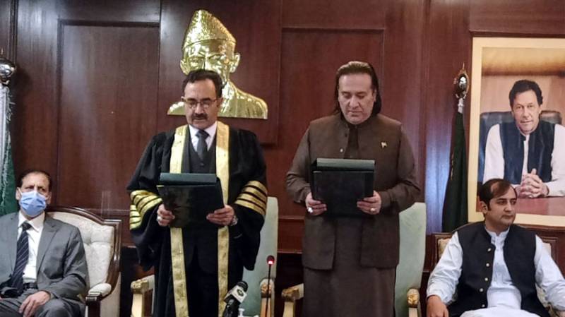 Justice Ali Baig takes oath as acting Chief Justice GB Chief Court 