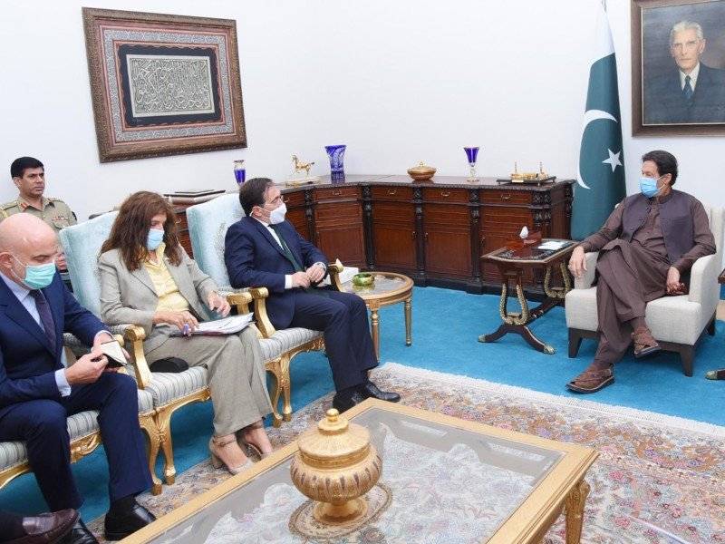 Spain's foreign minister meets PM Imran Khan