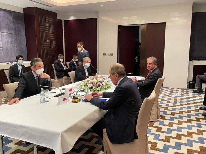 FMs of Russia, China, Pakistan, Iran ponder over Afghan peace