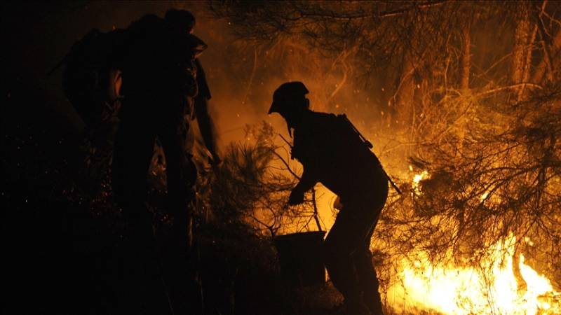 Fires raging in Argentina‘s southern Patagonia region