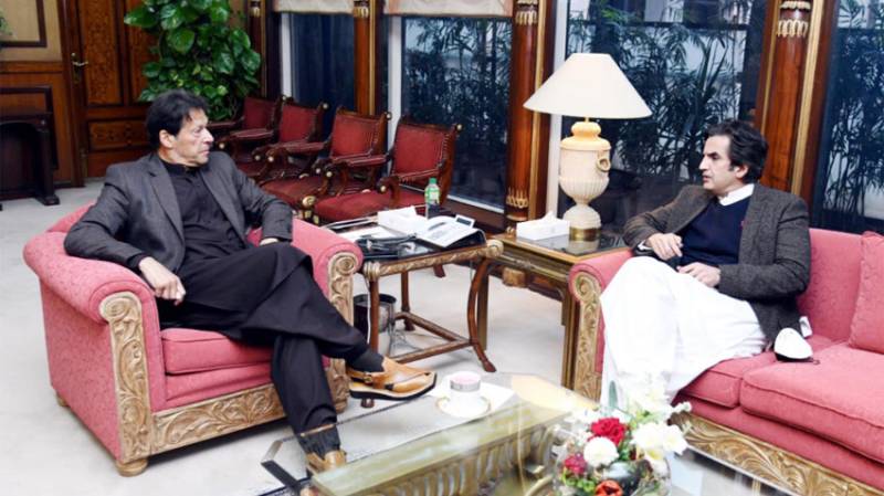 Minister for Industries Khusro Bakhtiyar meets PM in Islamabad