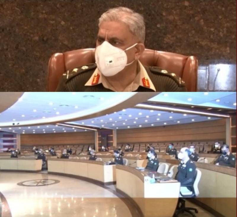 246th Corps Commanders’ Conference presided by COAS held at GHQ