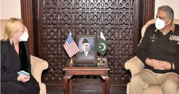 US Charge d'Affaires to Pakistan calls on COAS Bajwa