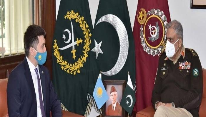 Kazakhstan envoy calls on COAS Gen Bajwa