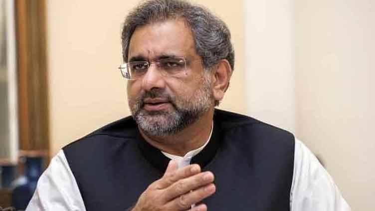 Shahid Khaqan Abbasi speaks in favor of Murad Saeed