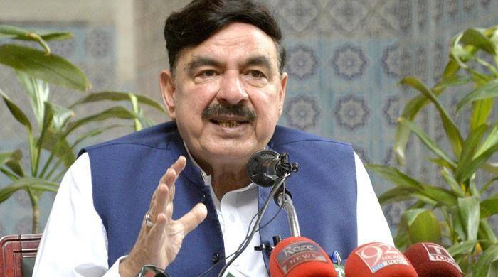 No-trust move: Sheikh Rasheed meets NA Speaker Asad Qaiser