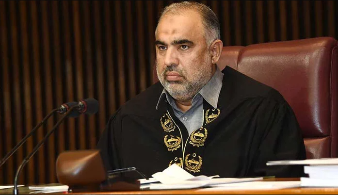 MNAs cannot be stopped from voting, NA Secretariat tells Asad Qaiser