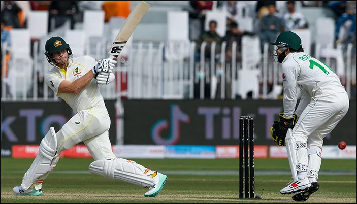 Pak vs Aus: Australia declare on 556-9 in Karachi test