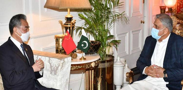 COAS, Chinese FM discuss regional peace, bilateral ties