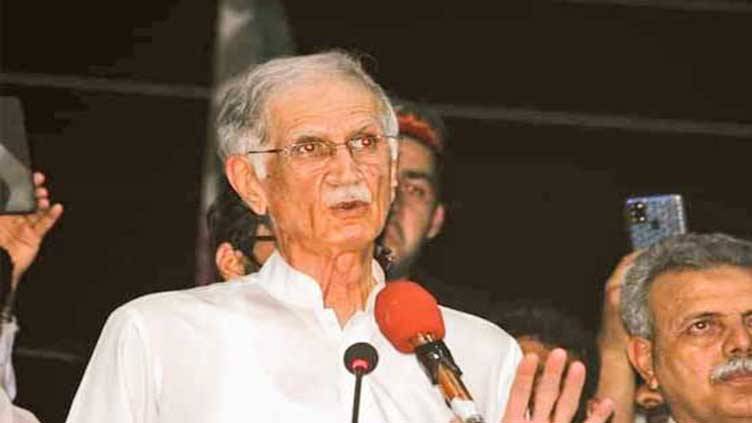 People have to come forward in support of honest leadership of Imran Khan: Pervez Khattak