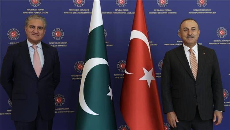 Shah Mehmood Qureshi, Turkish FM discuss latest developments in Pakistan