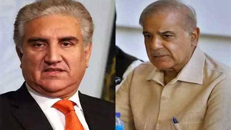 NA accepts nomination papers of Shehbaz, Qureshi for PM post