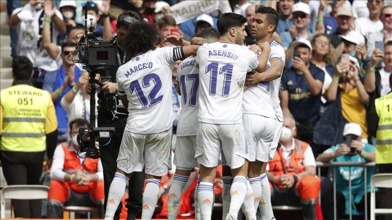 Real Madrid beat Espanyol 4-0, become La Liga champions