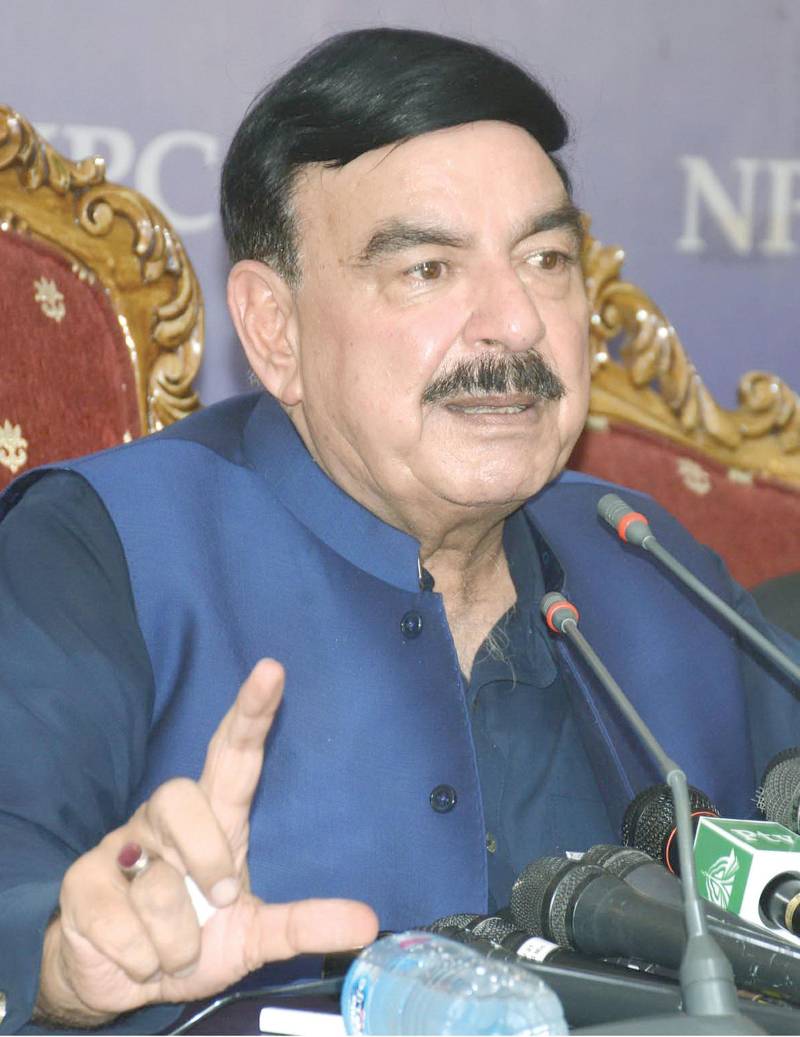 Sheikh Rashid files petition against Nawaz, Shehbaz, 7 others for murder plot