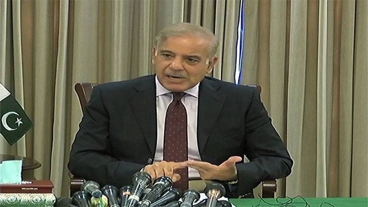 Imran Khan hatching conspiracy; not doing politics: PM Shehbaz