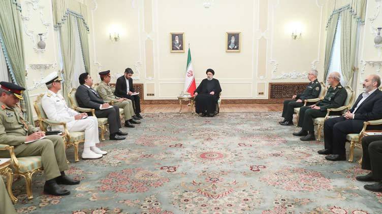 CJCSC Gen Nadeem meets Iranian President, discusses regional security