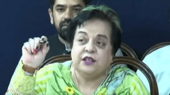 Shireen Mazari says 'recorder' found in her bedroom