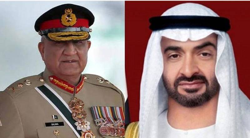 UAE President telephones COAS, condoles martyrdom of army officers in helicopter crash