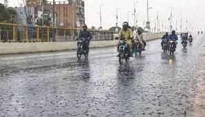 Today is likely to include periods of rain and thunderstorms in Karachi