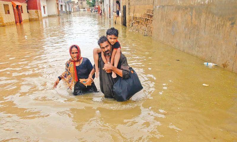 Five kids among seven die in rain, flood-related incidents in Sindh