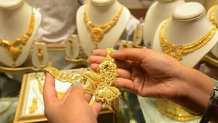 Gold price up by Rs1200 to Rs147,100 per tola