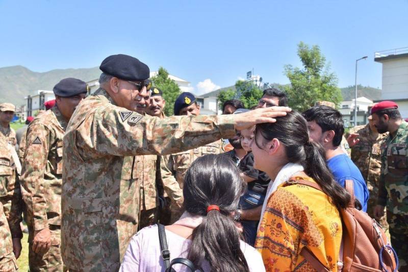 COAS visits flood affected areas in Swat