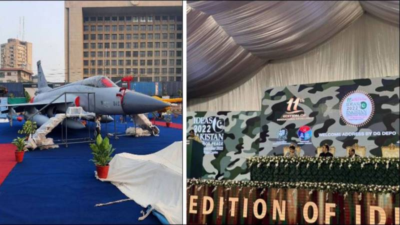 Int’l Defence Exhibition & Seminar IDEAS-2022 continues on 2nd consecutive day today