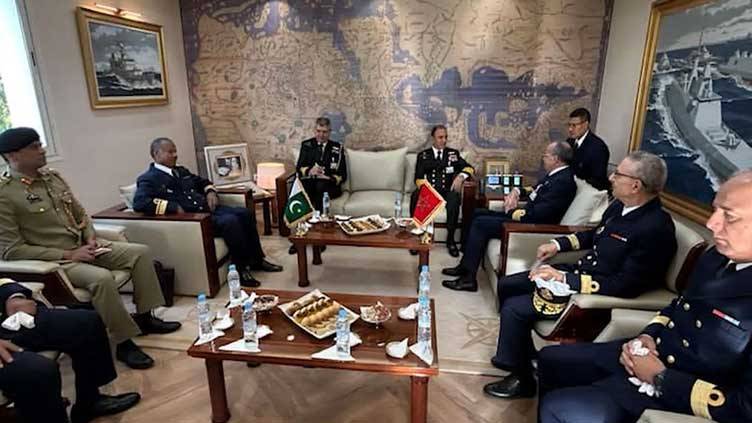 Pakistan Naval chief calls on Moroccan counterpart