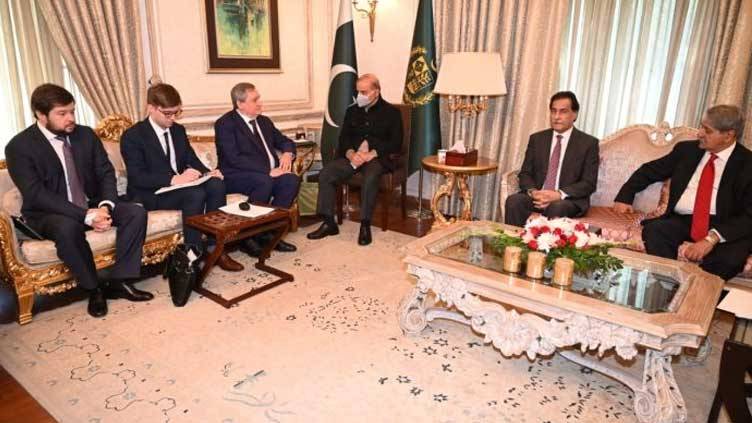 PM Shehbaz desires to upgrade economic ties with Russia