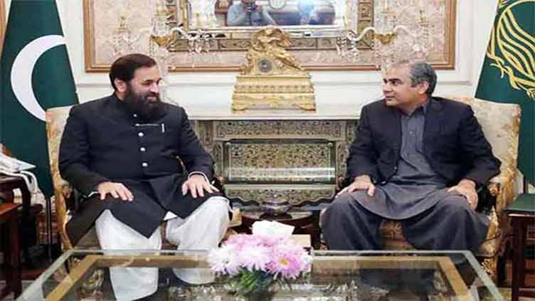 Interim CM Mohsin Naqvi calls on Punjab governor